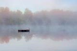 Swimming Raft In Mist_08350